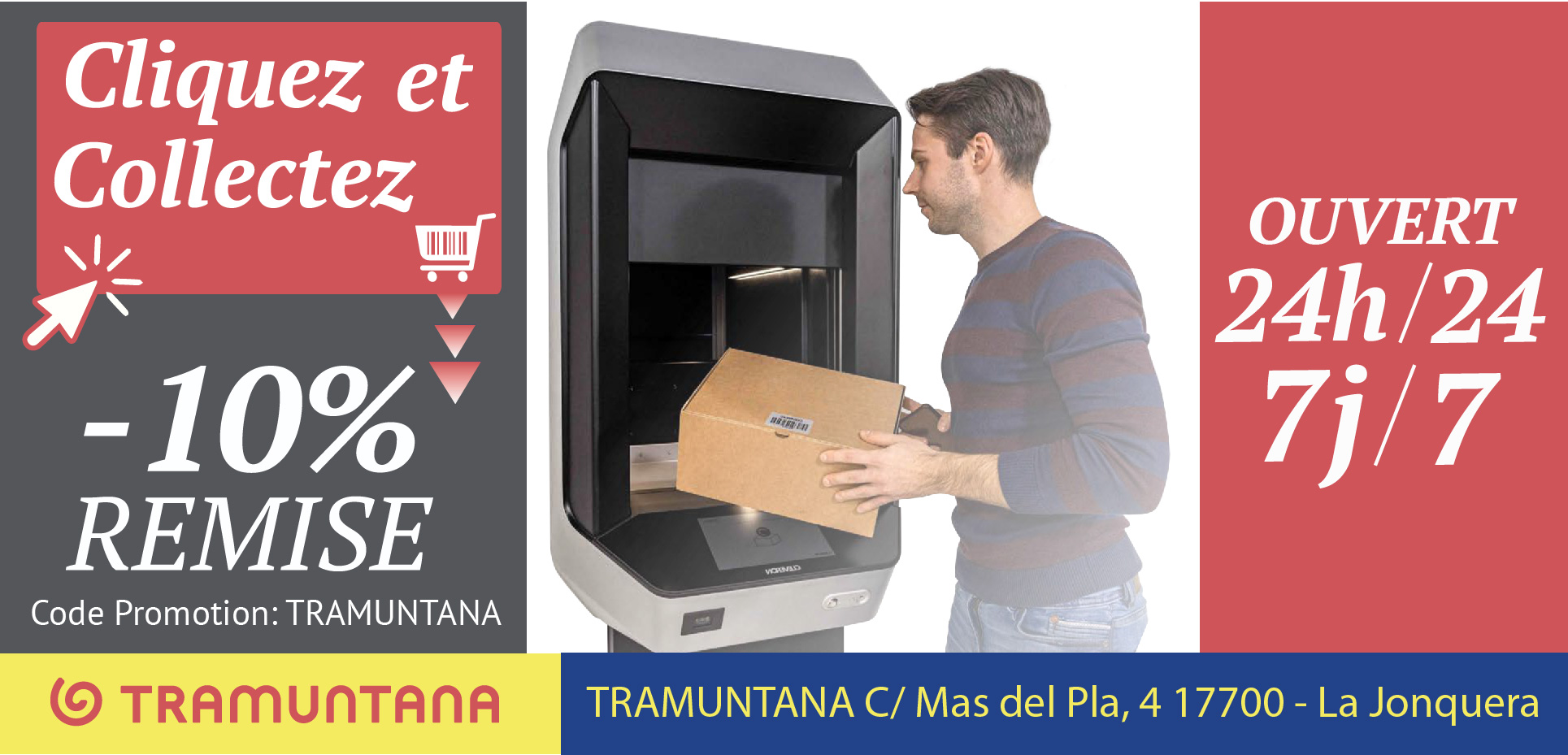 Arriba l'opció Click&Collect a La Tramuntana Store